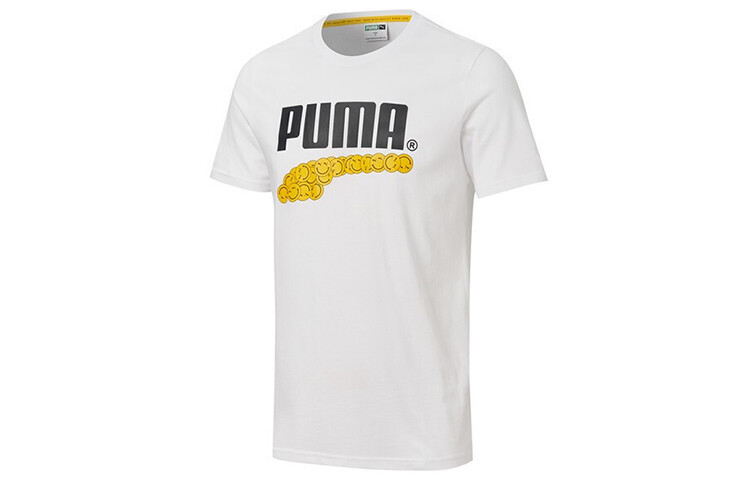 

Футболка с клубным принтом унисекс, белая Puma, белый