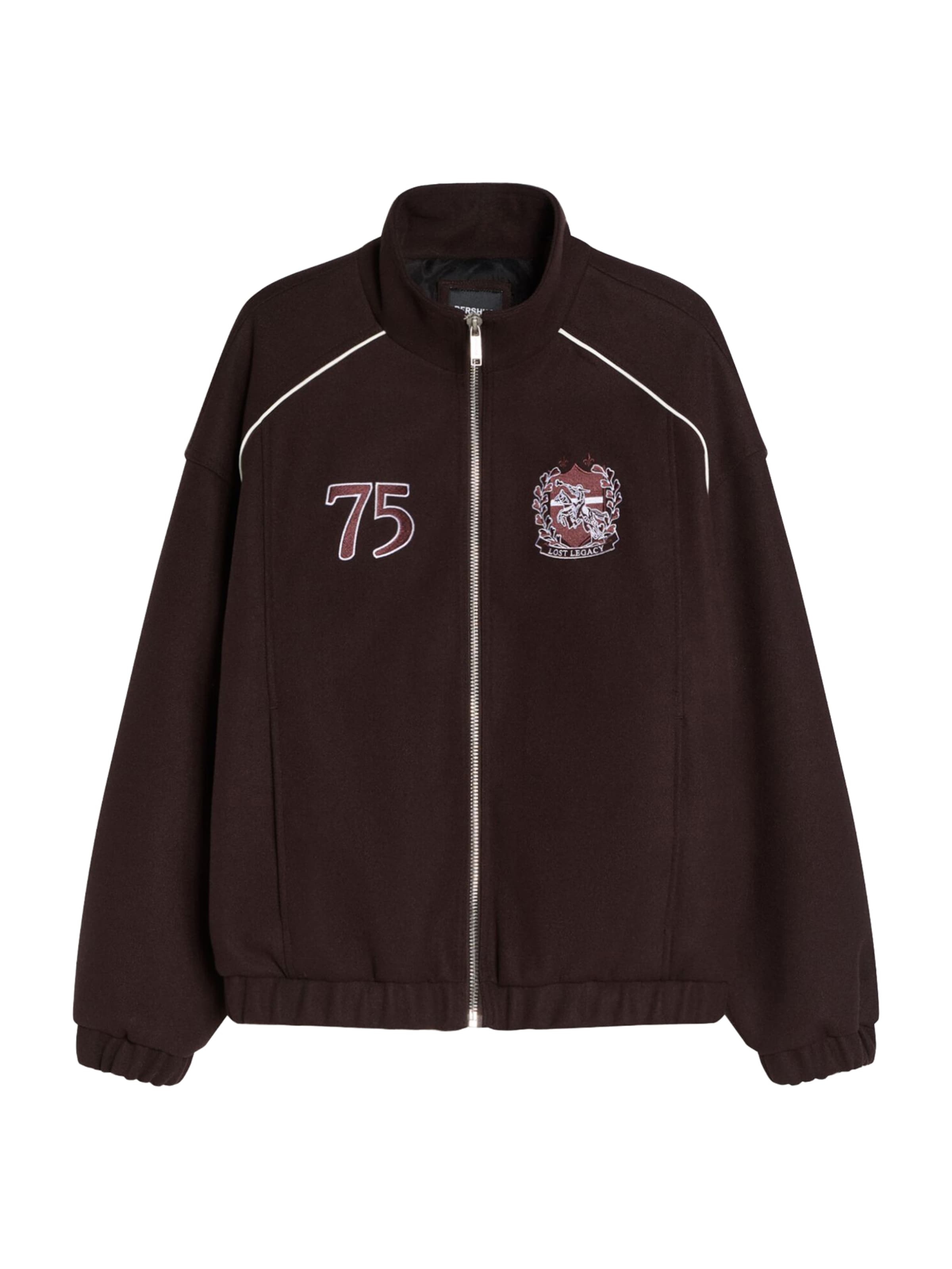 

Bershka Куртка для межсезонья в цвете Chocolate