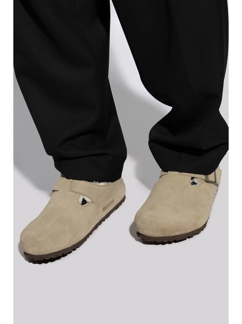 Лоферы London из овчины BIRKENSTOCK, нейтральный — фото 2