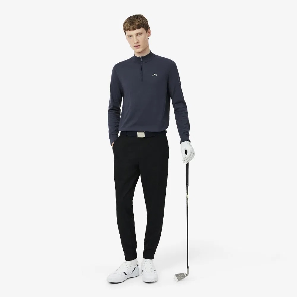 Брюки-джоггеры Lacoste Мужские, гольф, черный