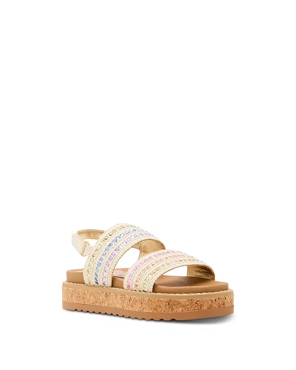 Сандалии Jrissa - для маленьких и больших детей. Steve Madden, Natural
