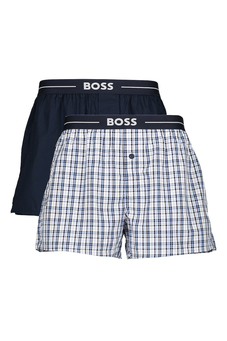 

Хлопковые боксеры - 2 пары Boss, белый