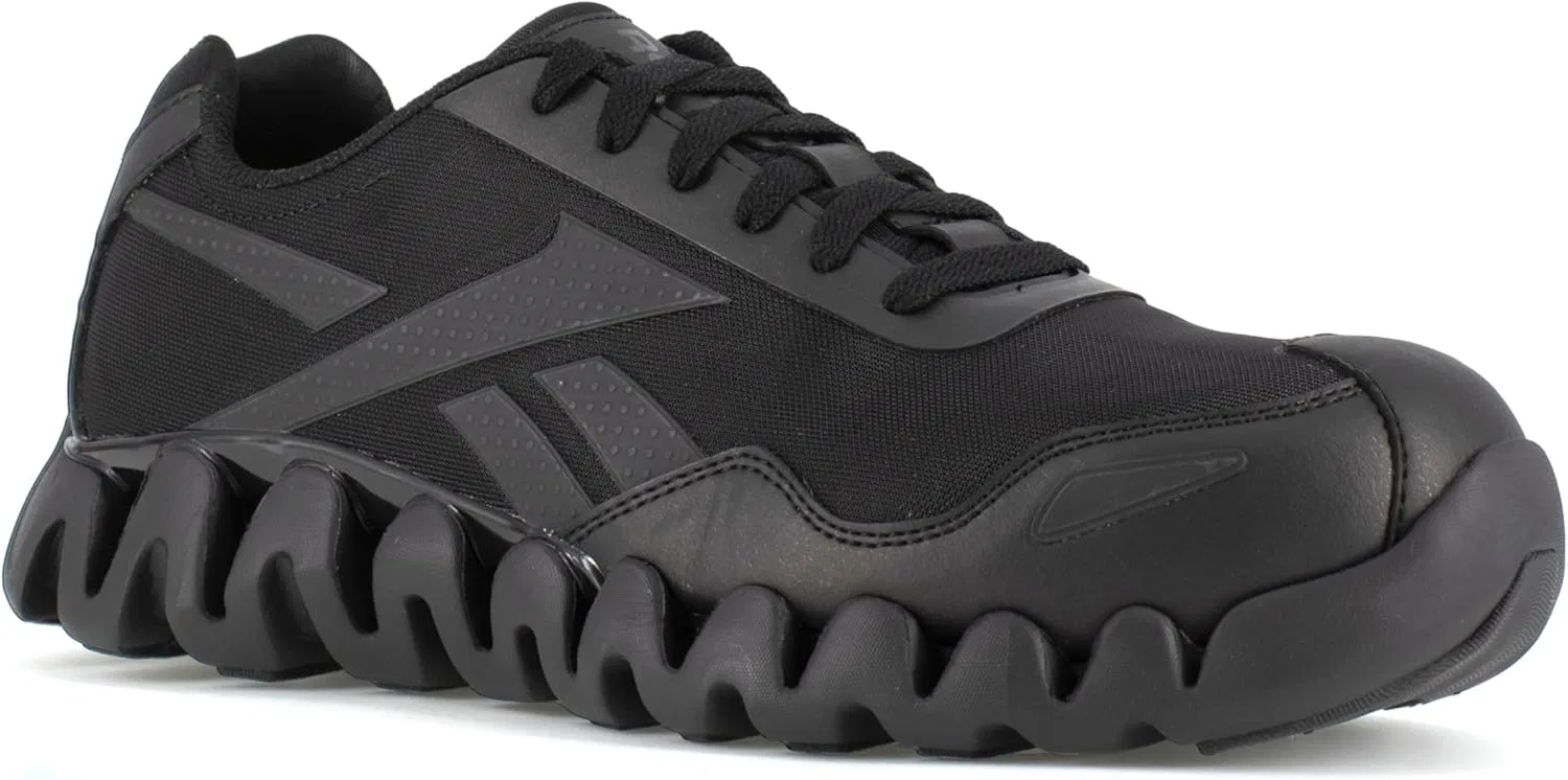 Мужские рабочие кроссовки Reebok Zig Pulse CTWork and Safety, Black