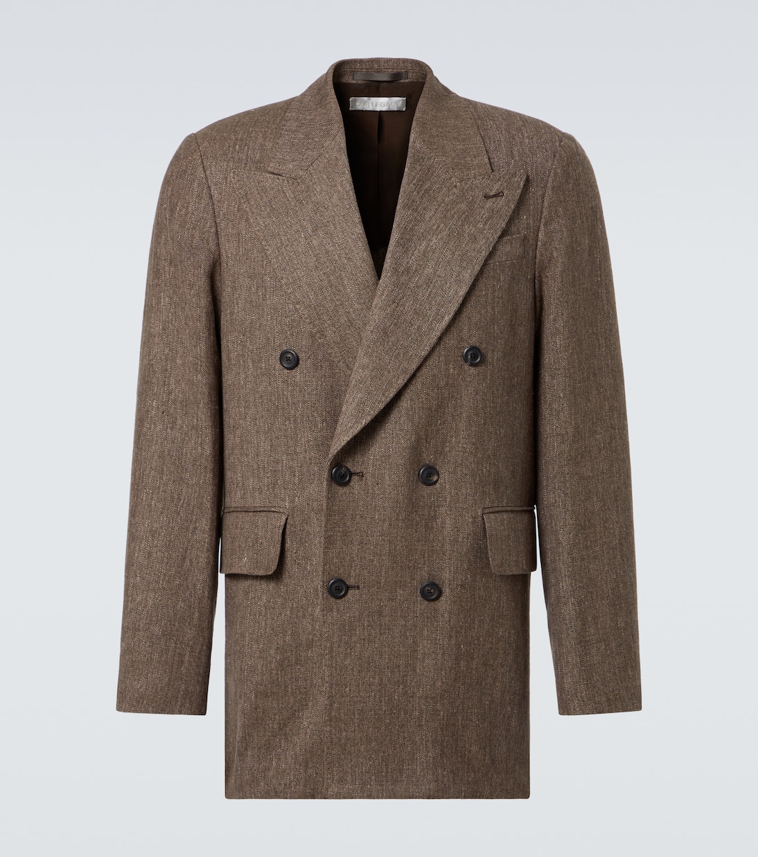 

Блейзер Sharp DB из льна и хлопка Our Legacy, Tobacco Delave Linen