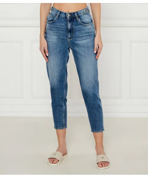 

Джинсы Mom fit Tommy Jeans, синий