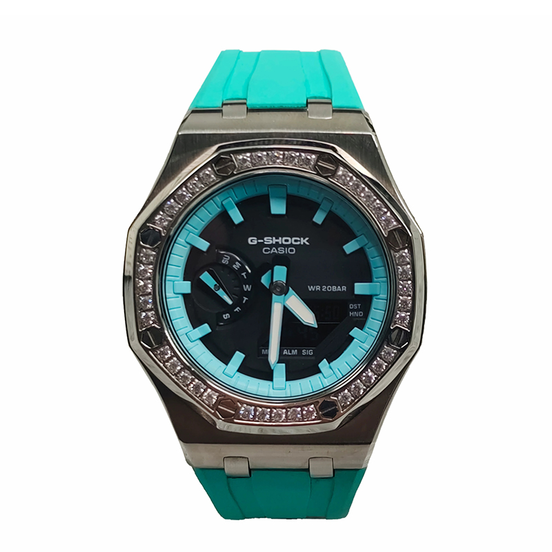 

CASIO Мужские часы с двойным дисплеем, жидкокристаллическим/аналоговым циферблатом, 44 мм, черные