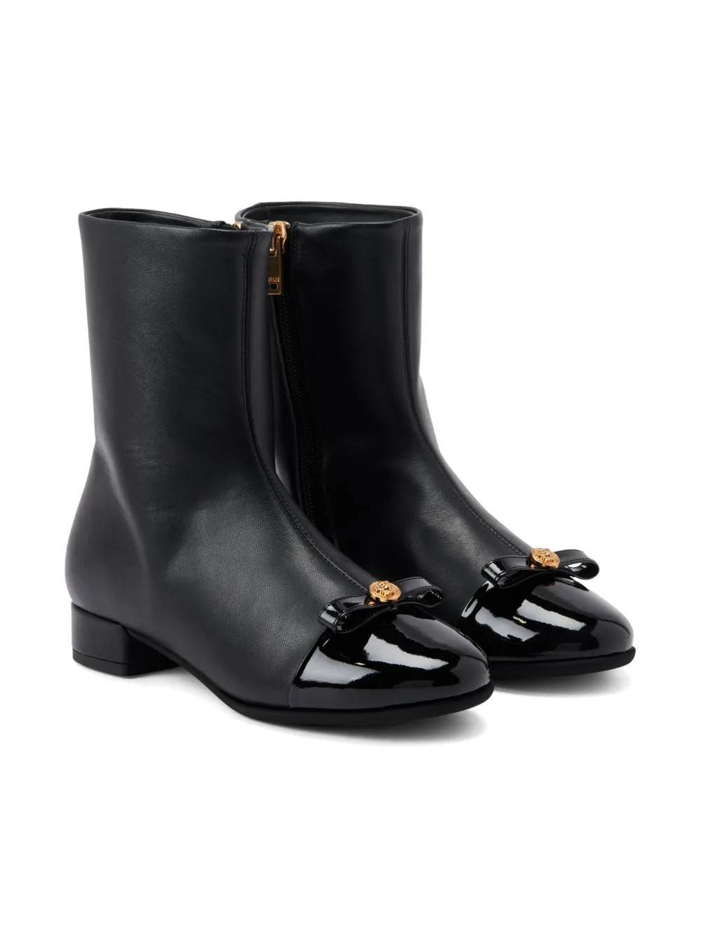 

Ботинки Gianni Ribbon Versace Kids, черный