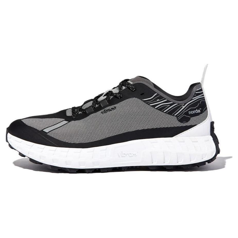

NORDA 001 Абразивоустойчивые кроссовки Low Top для бега женские серо-черные