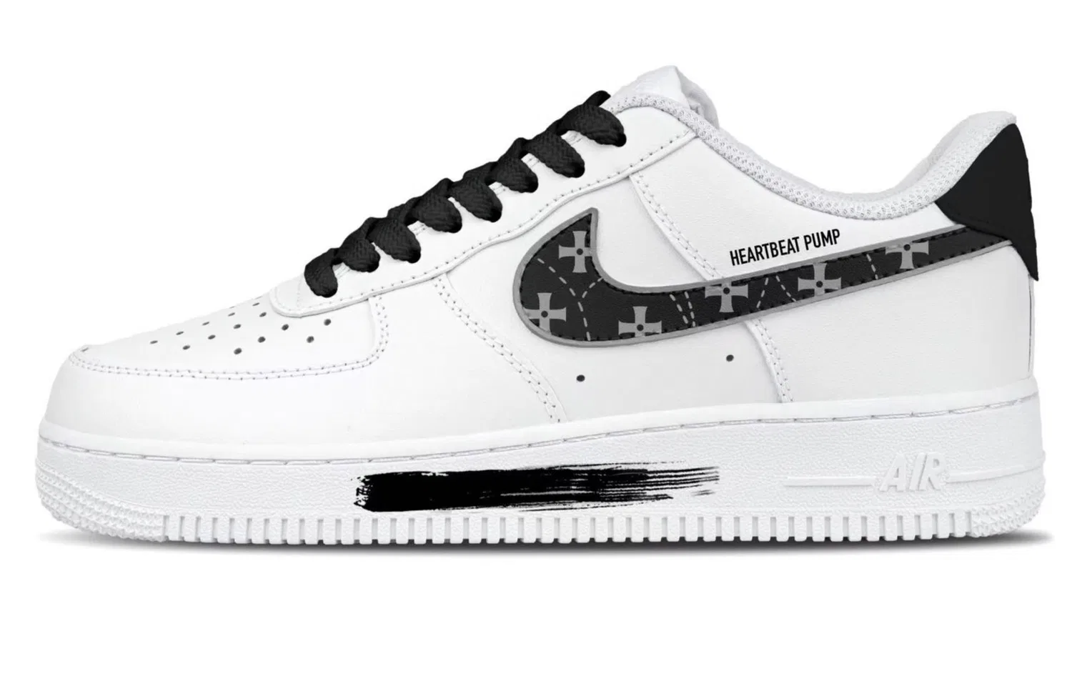 Кроссовки кожаные Nike Air Force 1 07 White — фото 3