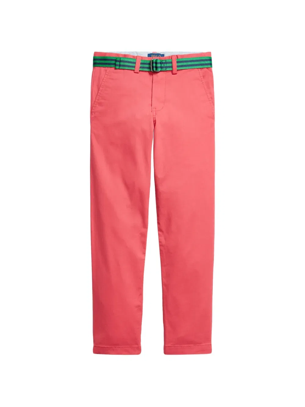 Брюки чинос с поясом Polo Ralph Lauren Kids, красный