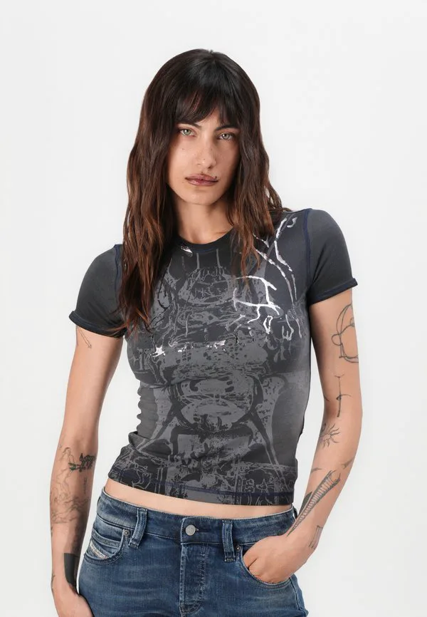 Джинсы jianne зауженного кроя Diesel, Blue Denim — фото 4