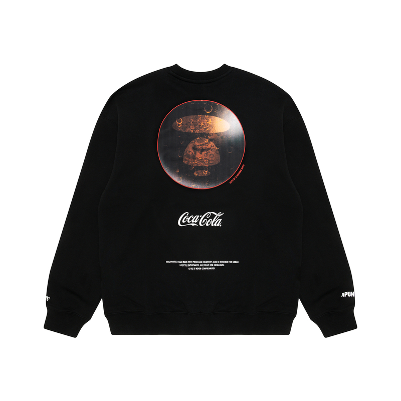 

Coca-cola X Толстовка мужская черная Aape, черный