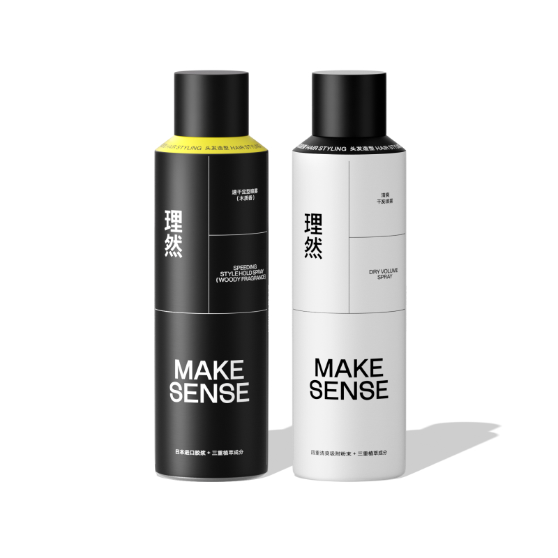 

Набор для укладки волос: глина и спрей для блеска и контроля пушистости, комплект из двух средств MAKE ESSENCE