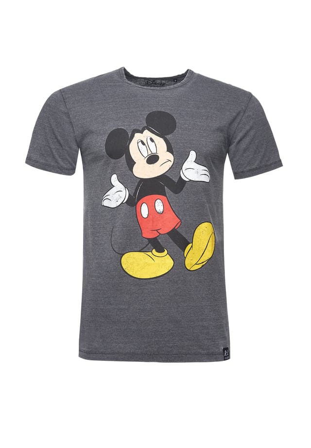 

Футболка Disney Mickey Mouse Выбираем отличный принт Mickey Mouse Re:Covered, серый