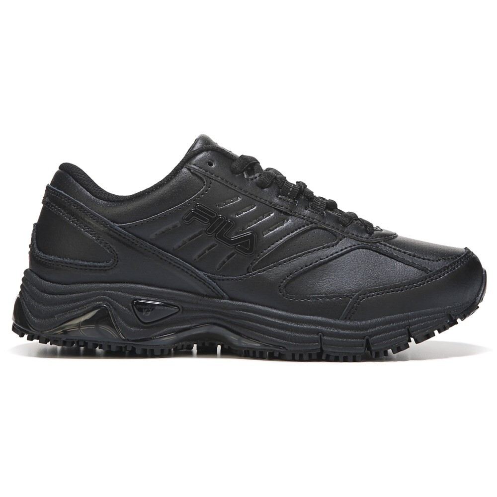 Женская нескользящая широкая обувь из пены с эффектом памяти Flux Fila, черный — фото 2