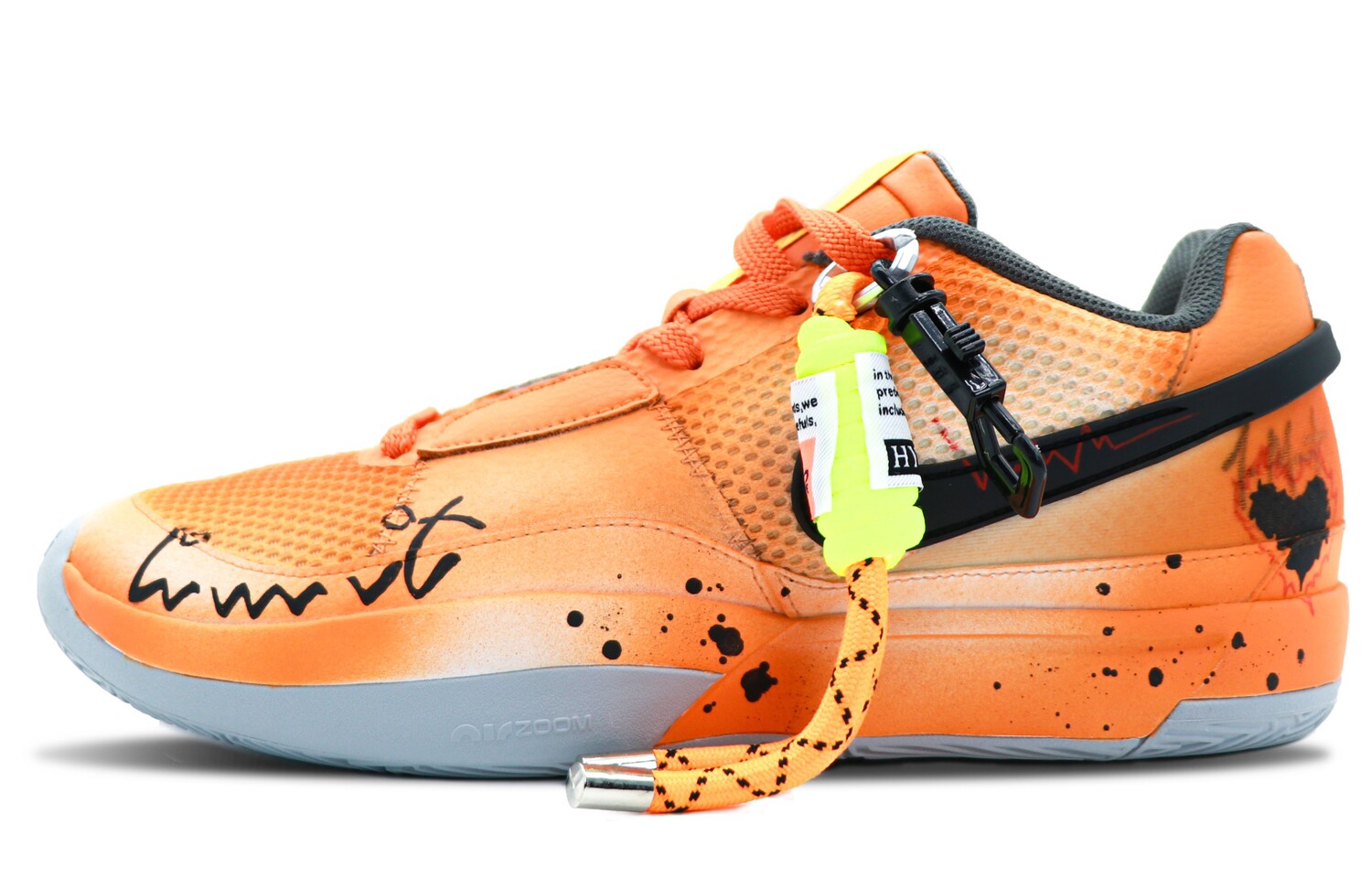 

Баскетбольные кроссовки Ja 1 Basketball Shoes Unisex Low-top Orange Nike