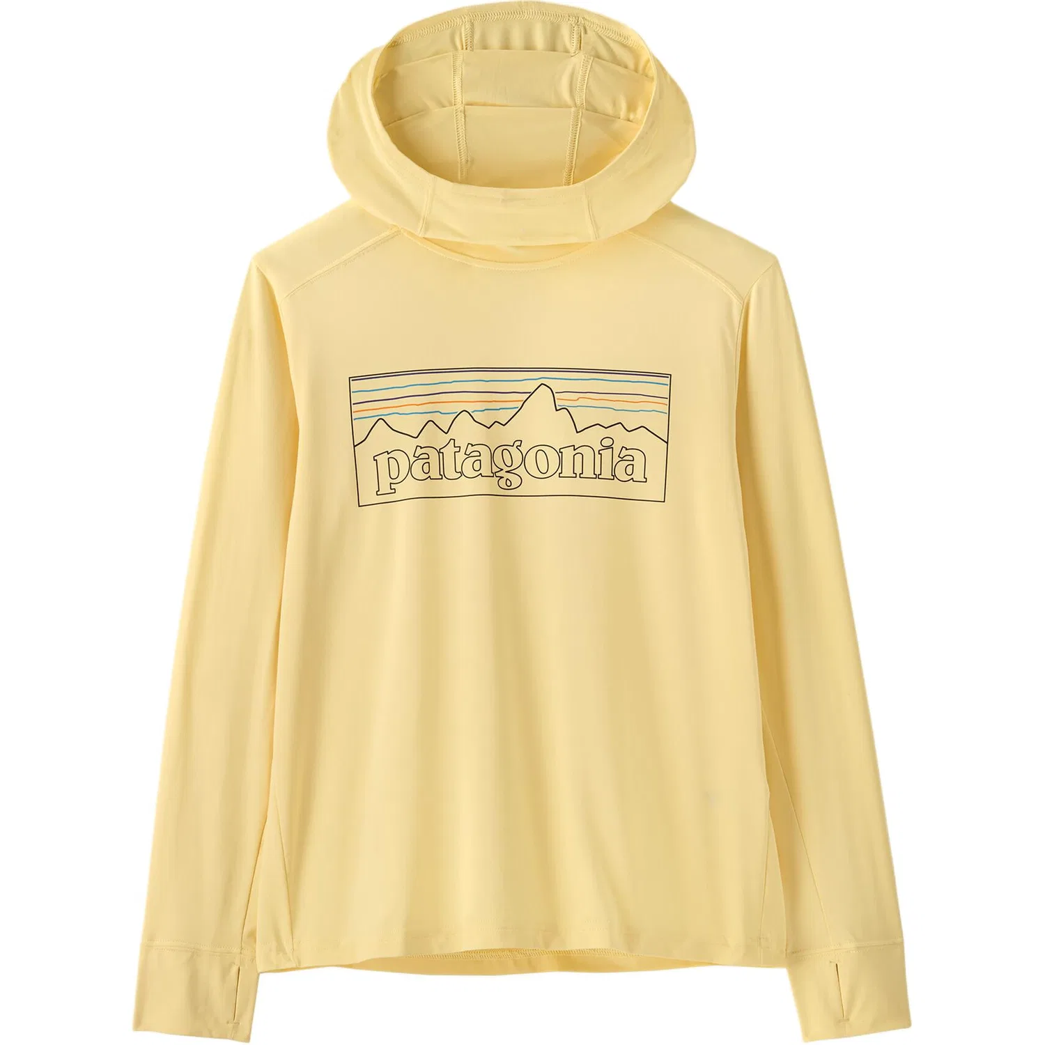 Свитшот детский с капюшоном Patagonia Buttercup Yellow