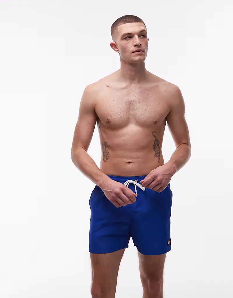 Плавки-шорты Tommy Hilfiger на завязках, синий