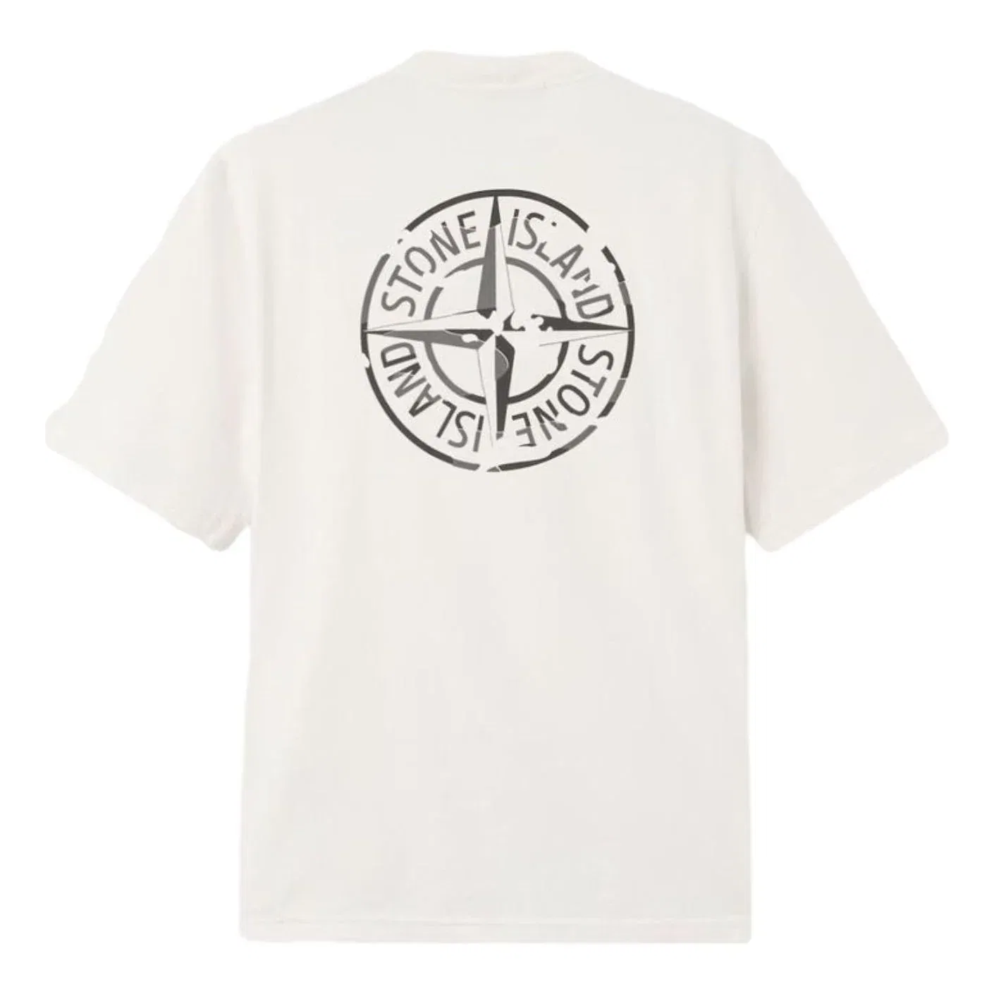 Футболка STONE ISLAND 2100001 Camo Compass, белый