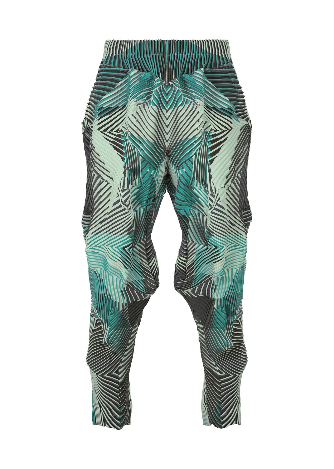 

Брюки type-p 002 A-Poc Able Issey Miyake, зеленый