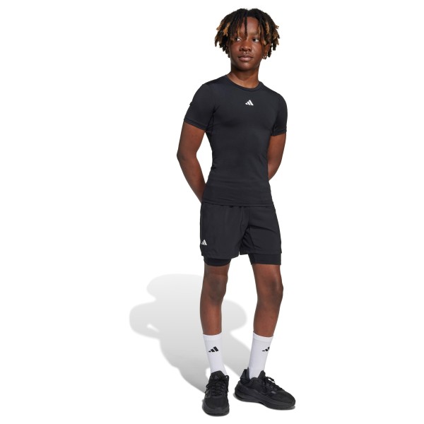 Детская футболка Techfit - функциональная рубашка Adidas, мультиколор — фото 4
