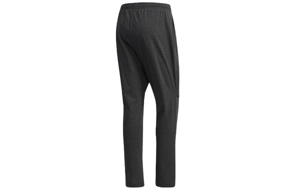Брюки adidas Casual Running Sports Knit Long Pants Gray, серый — фото 2