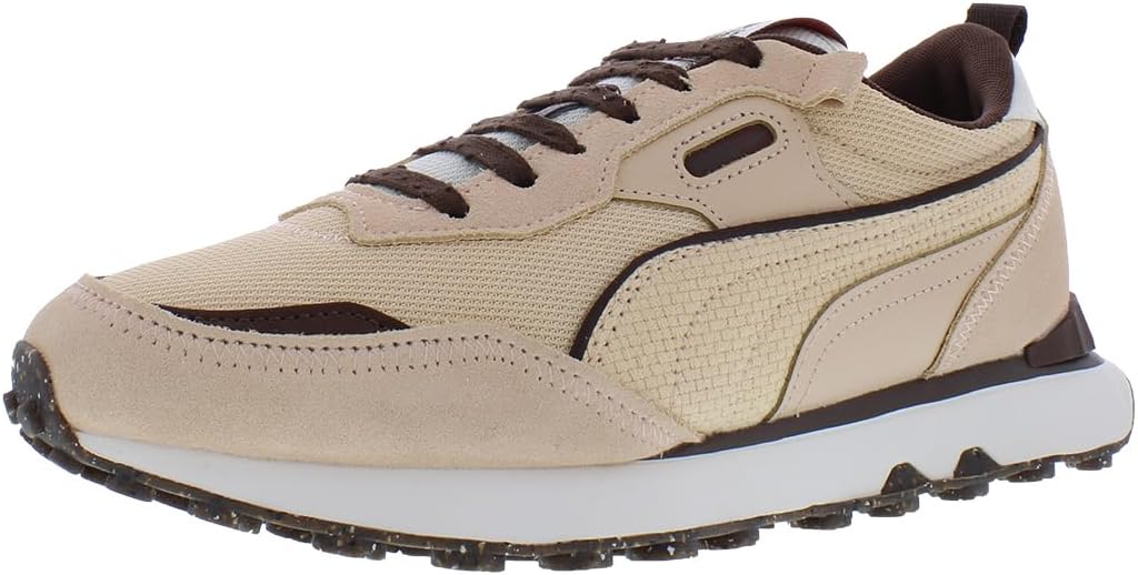 

Мужские кроссовки PUMA Rider FV Future Vintage с шнуровкой, повседневные - серые