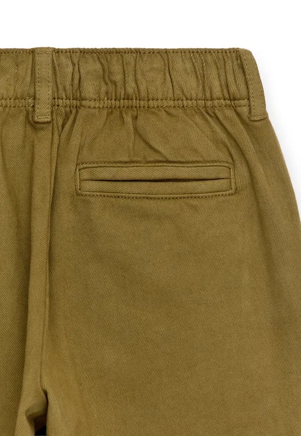 Брюки-Чиносы свободного кроя arket Arket, Khaki Green — фото 3