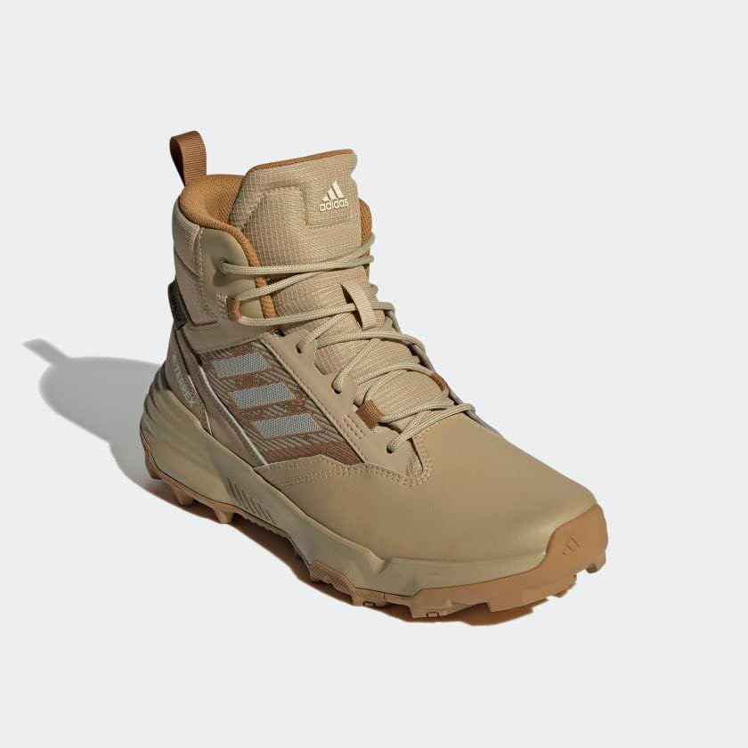 Мужские кроссовки Adidas Unity Leather Mid Rain.rdy, бежевый — фото 4