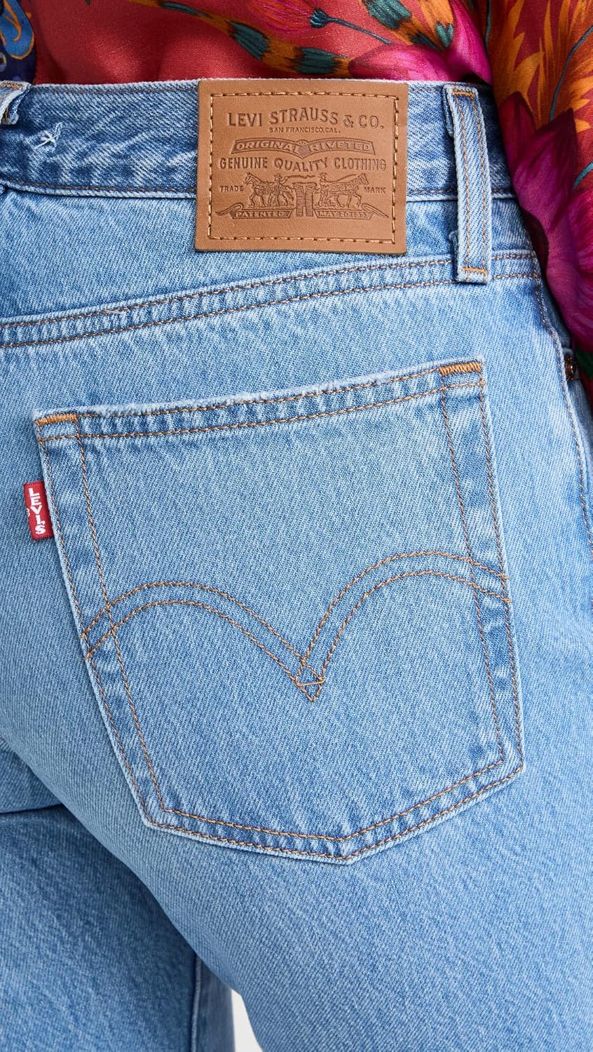 Женские джинсы Levi's Premium Wedgie Icon Fit, Athens No Way - Medium Indigo — фото 3