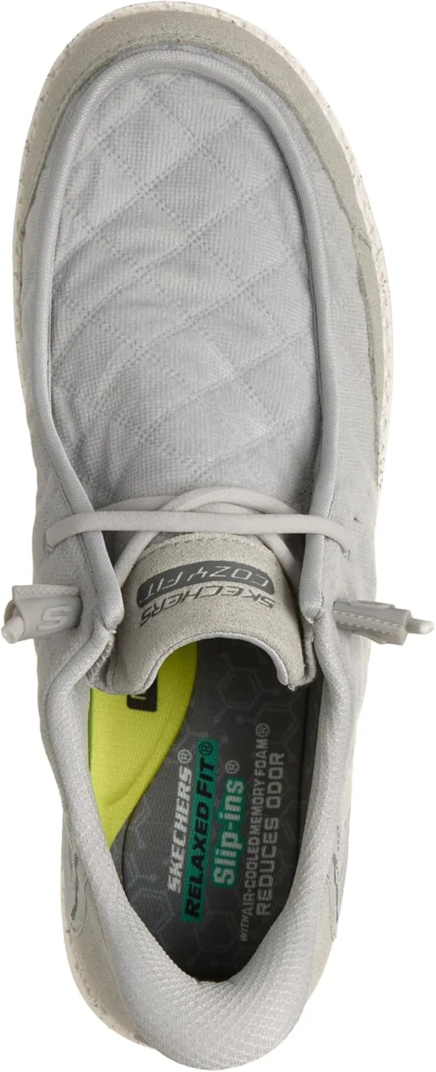 Мокасины Skechers, светло-серый — фото 3