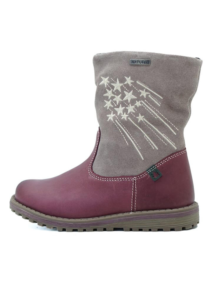 

Сапоги El Naturalista Leder Winter, цвет grau/lila