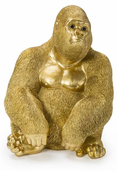 

Декоративная фигурка Kare Design Monkey Gorilla Side, золотой