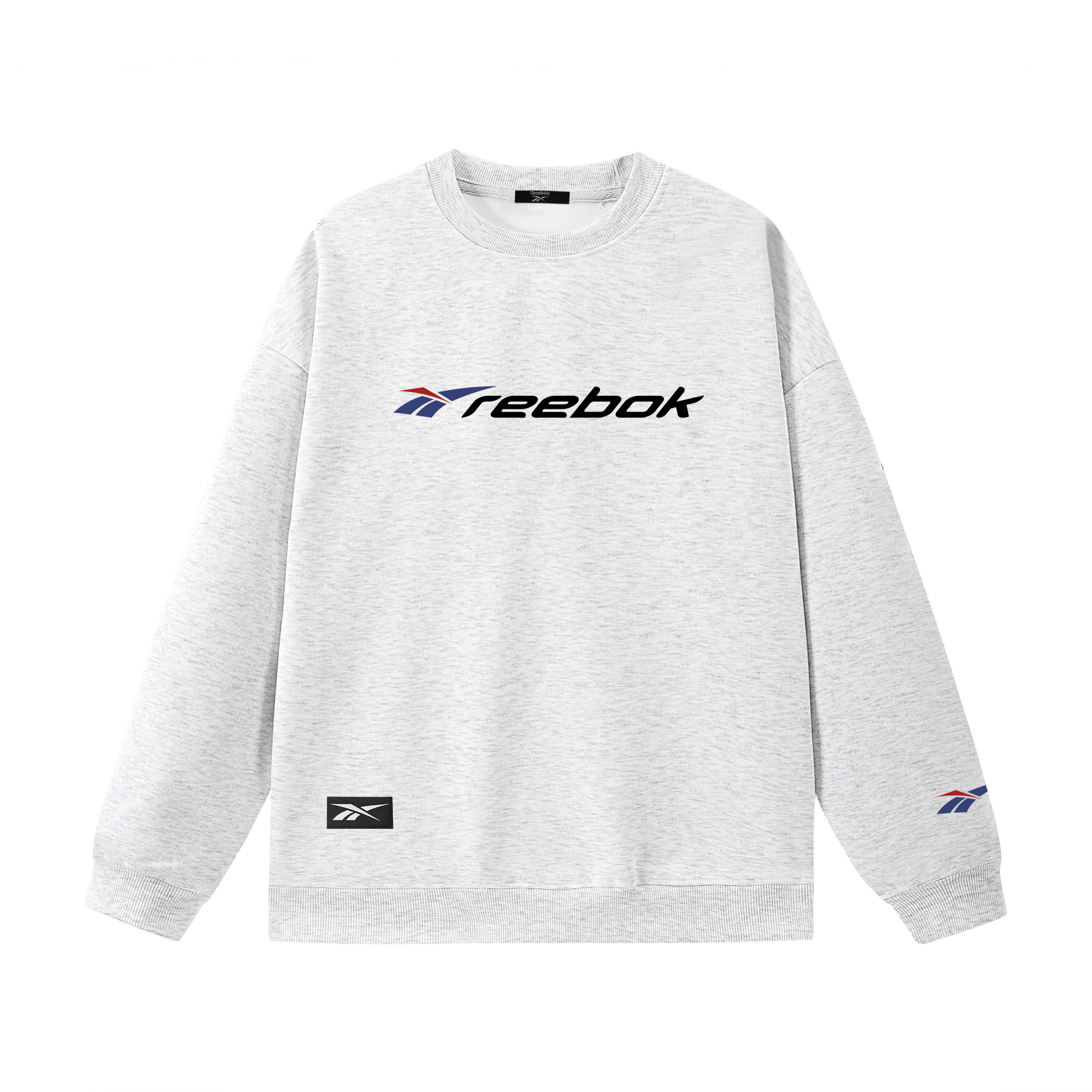 

Свитшот Unisex Crew Neck Moderate Regular Reebok, heather серый