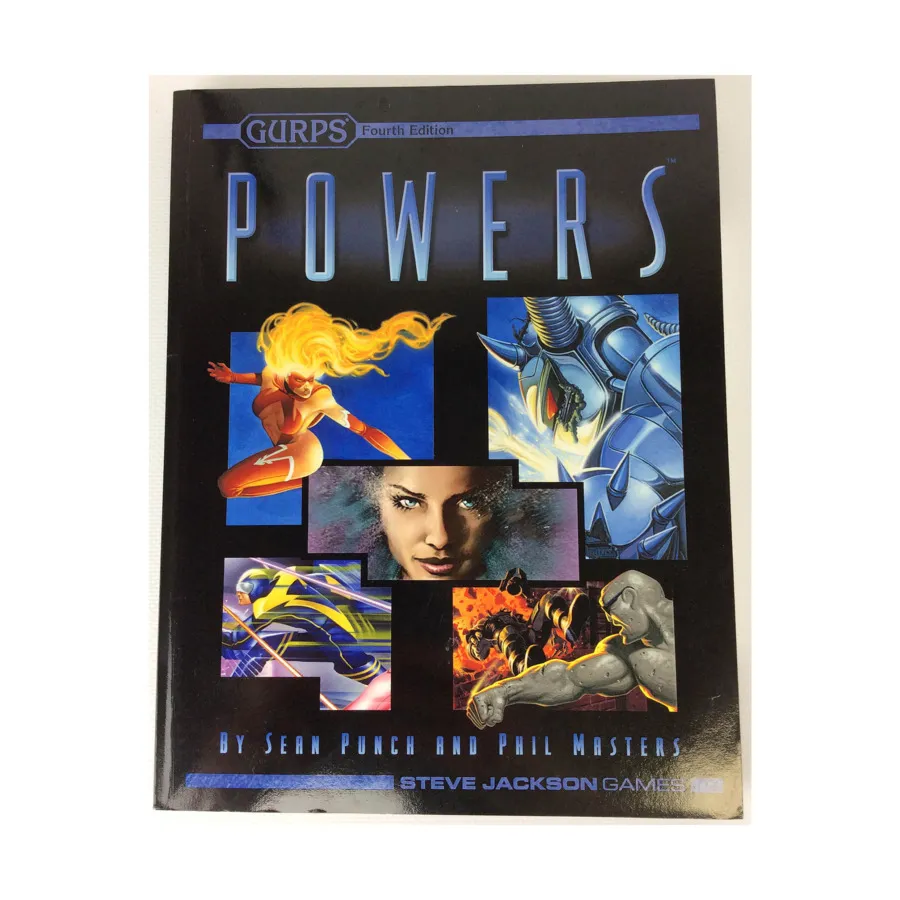 

Powers, GURPS (4th Edition) - Core & Assorted, мягкая обложка