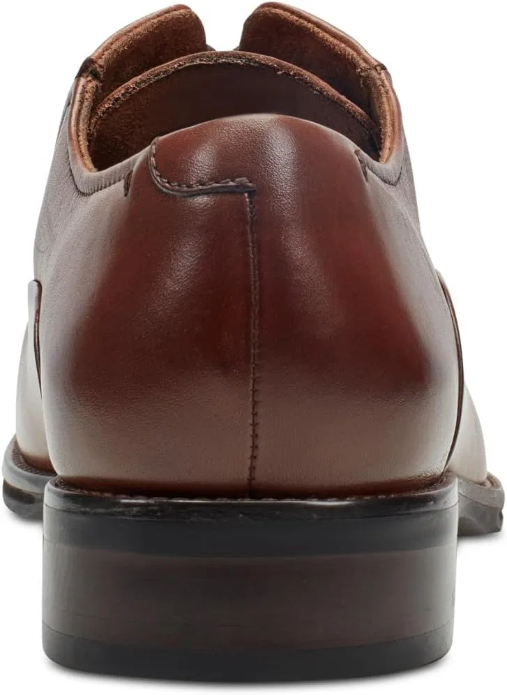 Мужские оксфорды Kenneth Cole New York Tully Cap Toe, Medium Brown Leather — фото 2