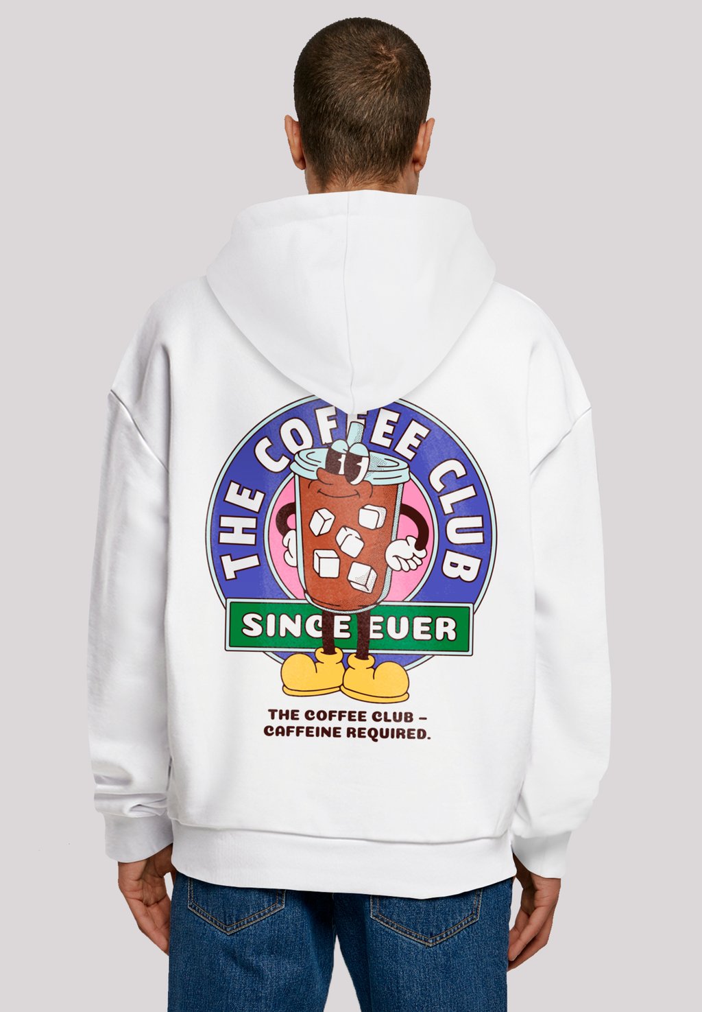 

Толстовка COFFEE CLUB - Hoodie F4NT4STIC, белый