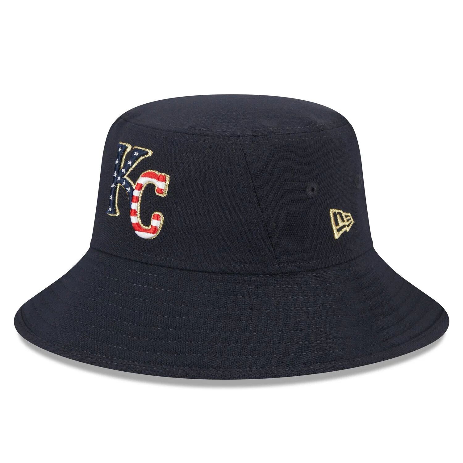 

Мужская панама New Era Navy Kansas City Royals 2023 Четвертого июля