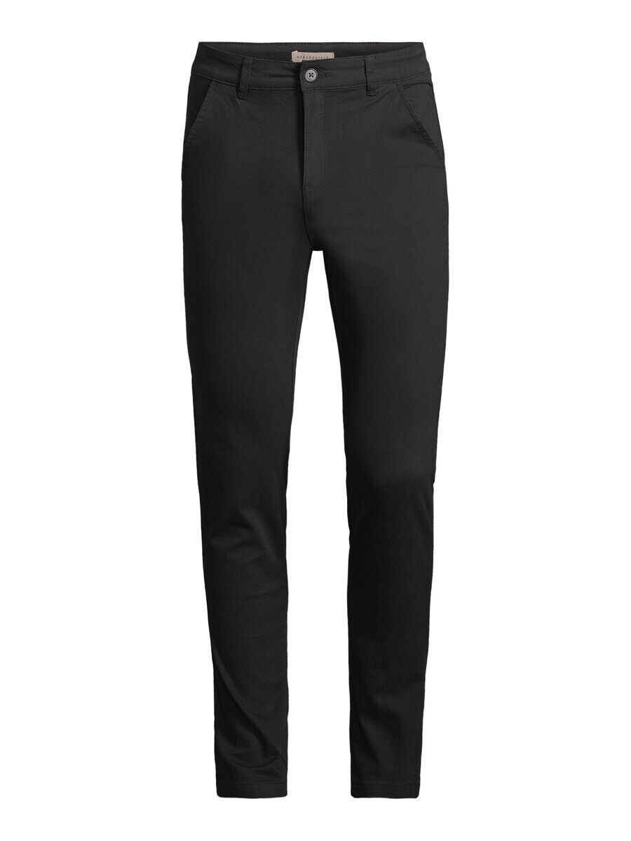 

Брюки чинос AÉROPOSTALE Tapered Chino Pants, черный