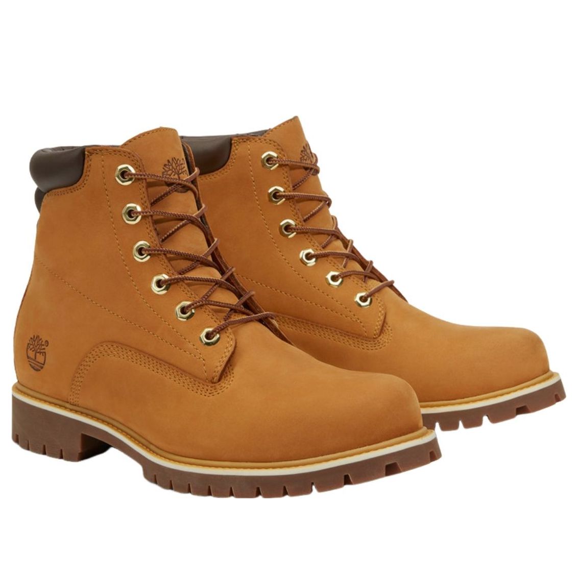 Водонепроницаемые ботинки Timberland Premium 6 Inch, цвет «Пшеничный» — фото 4