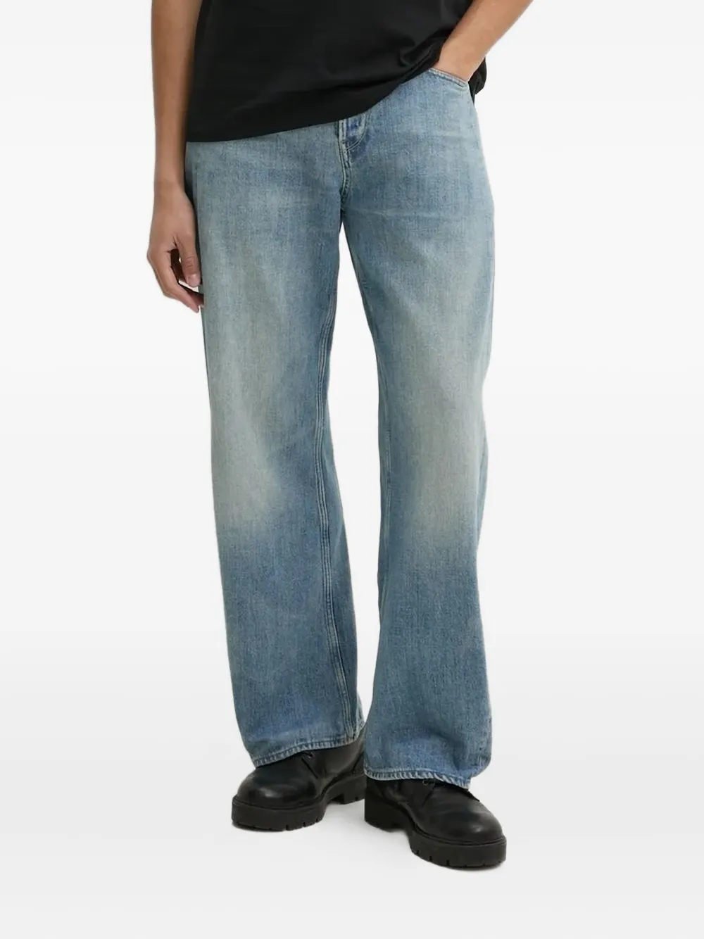 

Выцветшие джинсы G-Star RAW, синий