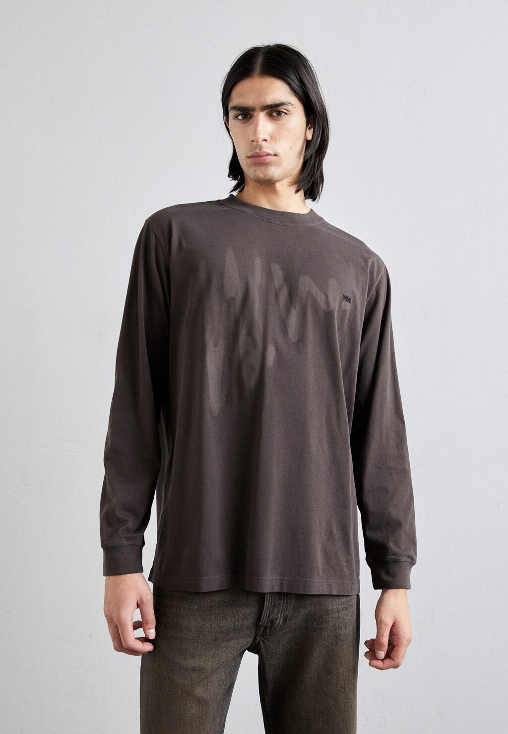 

Футболка с длинным рукавом Herc Shadow Wood Wood, цвет brown chocolate