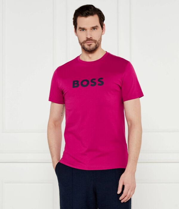 

Футболка Boss Regular Fit, фуксия
