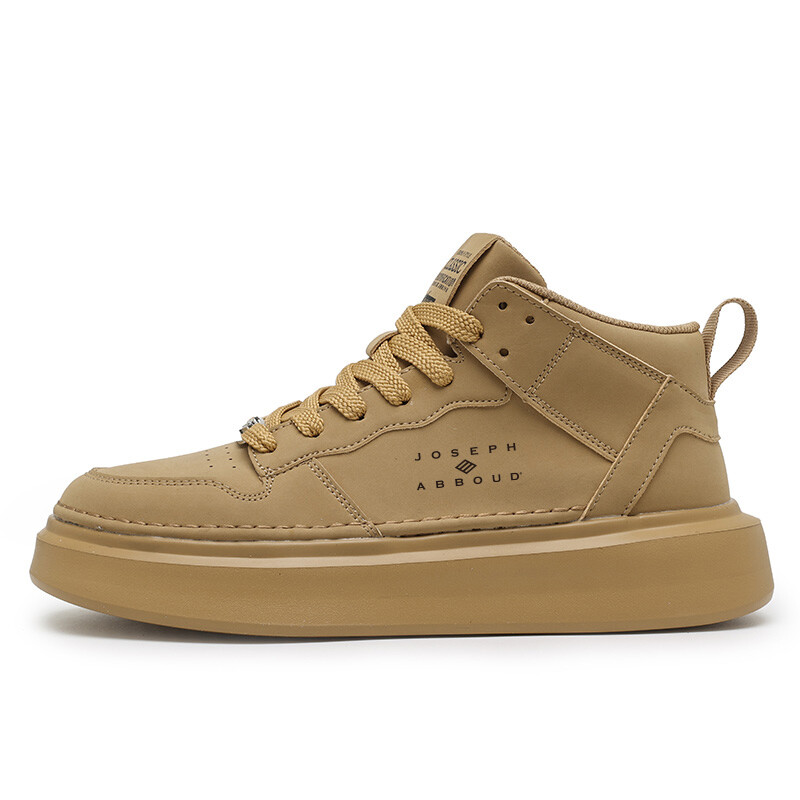 

Кроссовки JOSEPH ABBOUD Skateboarding Shoes Men Mid-top, цвет Wheat, Коричневый, Кроссовки JOSEPH ABBOUD Skateboarding Shoes Men Mid-top, цвет Wheat