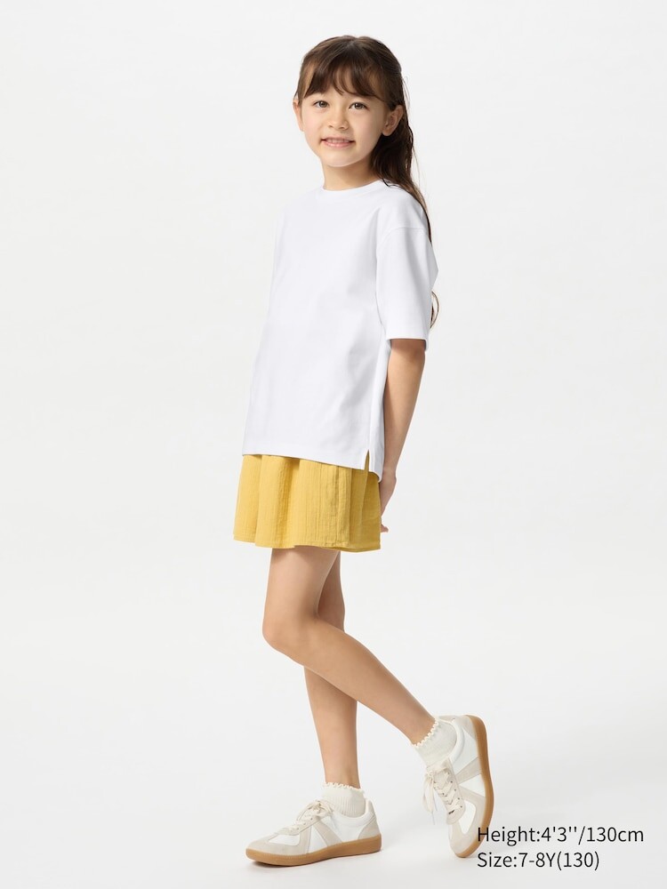 Футболка airism из хлопка с круглым вырезом Uniqlo, цвет 00 белый — фото 2