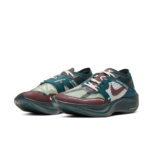 Кроссовки gyakusuo x zoomx vaporfly next% Nike, зеленый — фото 3