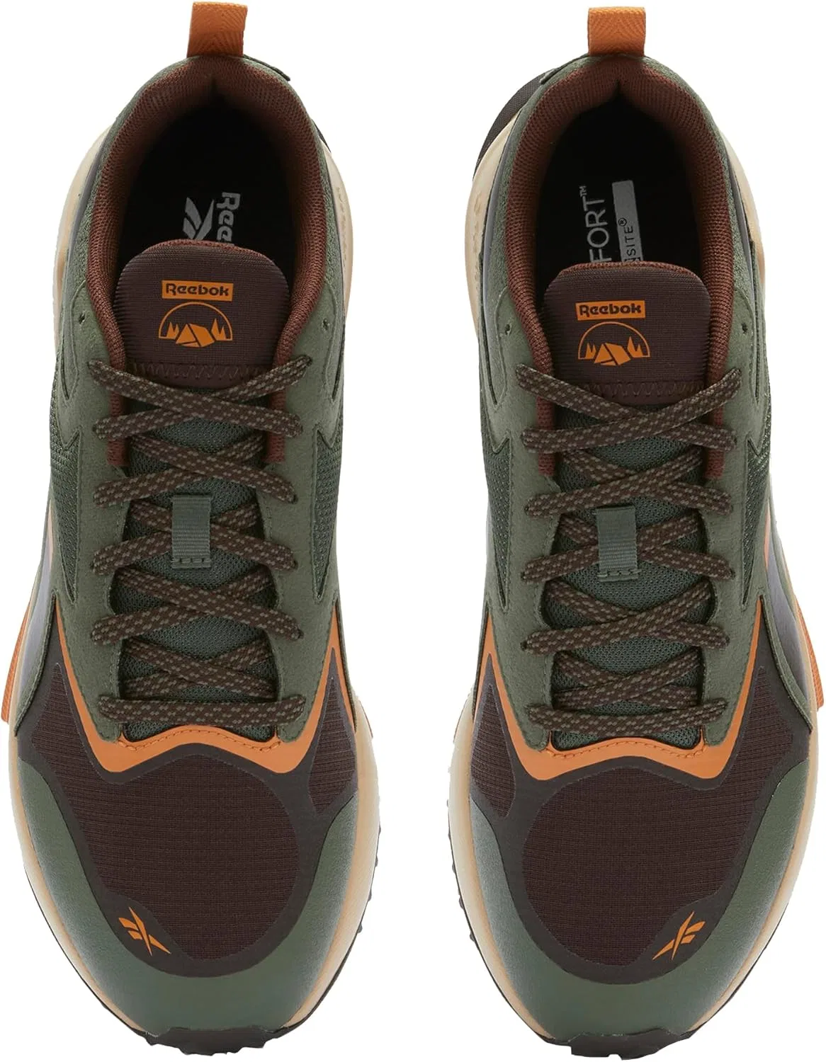 Мужские кроссовки Reebok Lavante Trail 2, Breakaway Green Dark Brown Tan — фото 4
