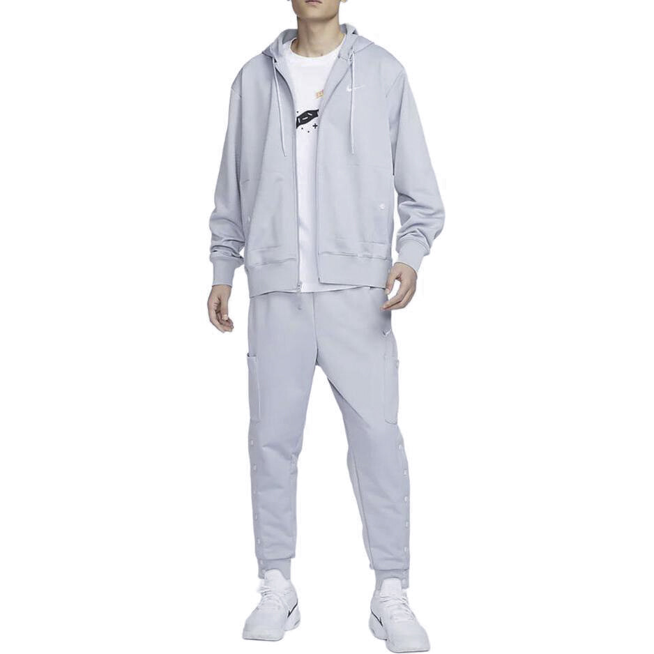 Толстовка мужская Therma-FIT Wolf Grey Nike, цвет Wolf Gray — фото 3