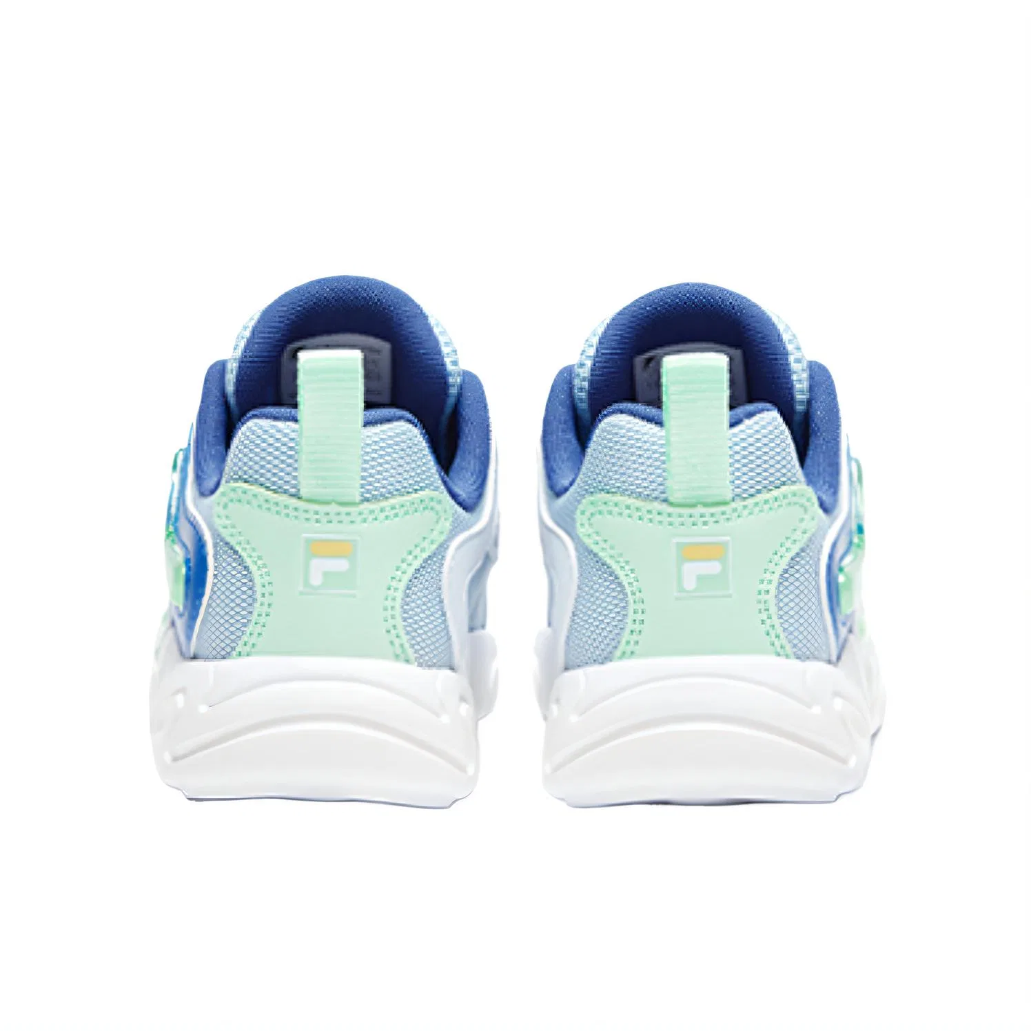 Кроссовки беговые FILA KIDS Glaze Grass Blue/FILA White — фото 4