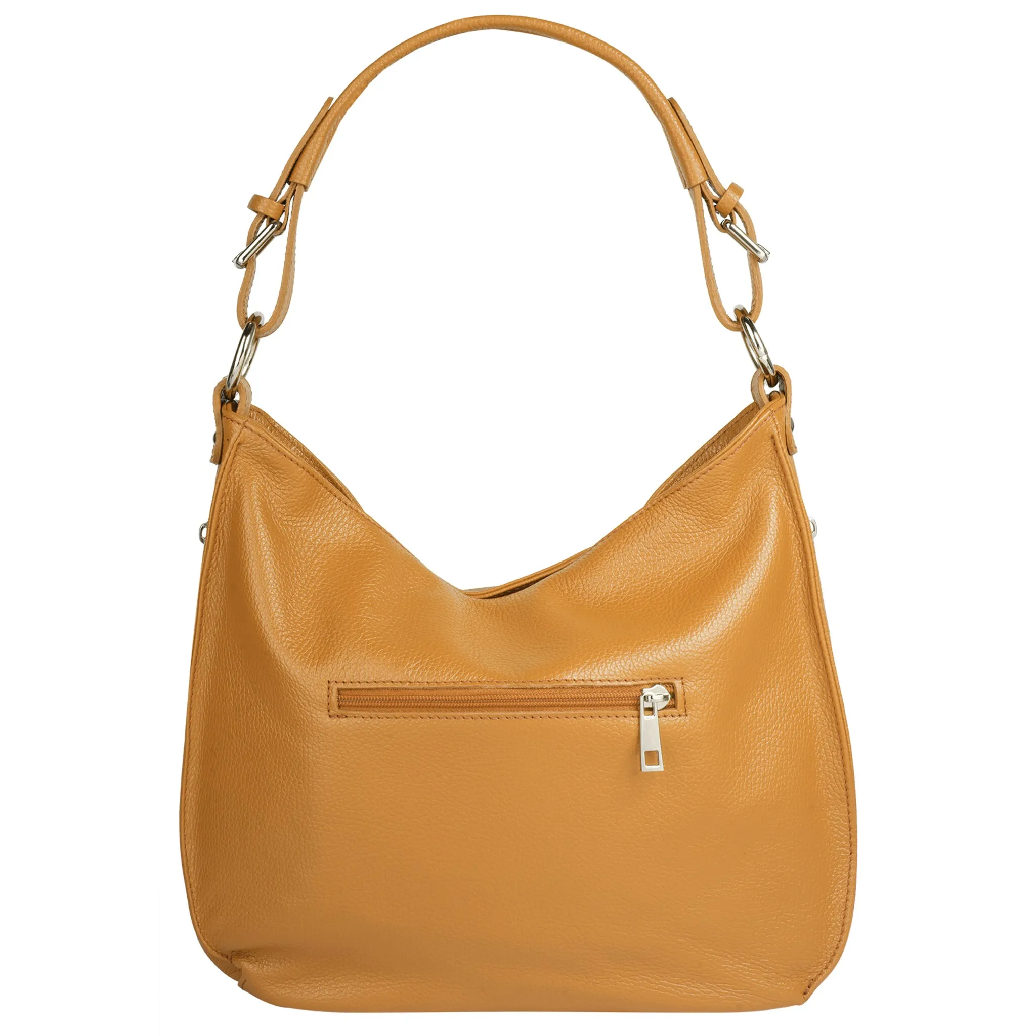 

Шоппер Samantha Look, натуральная кожа, производство Италия, желтый